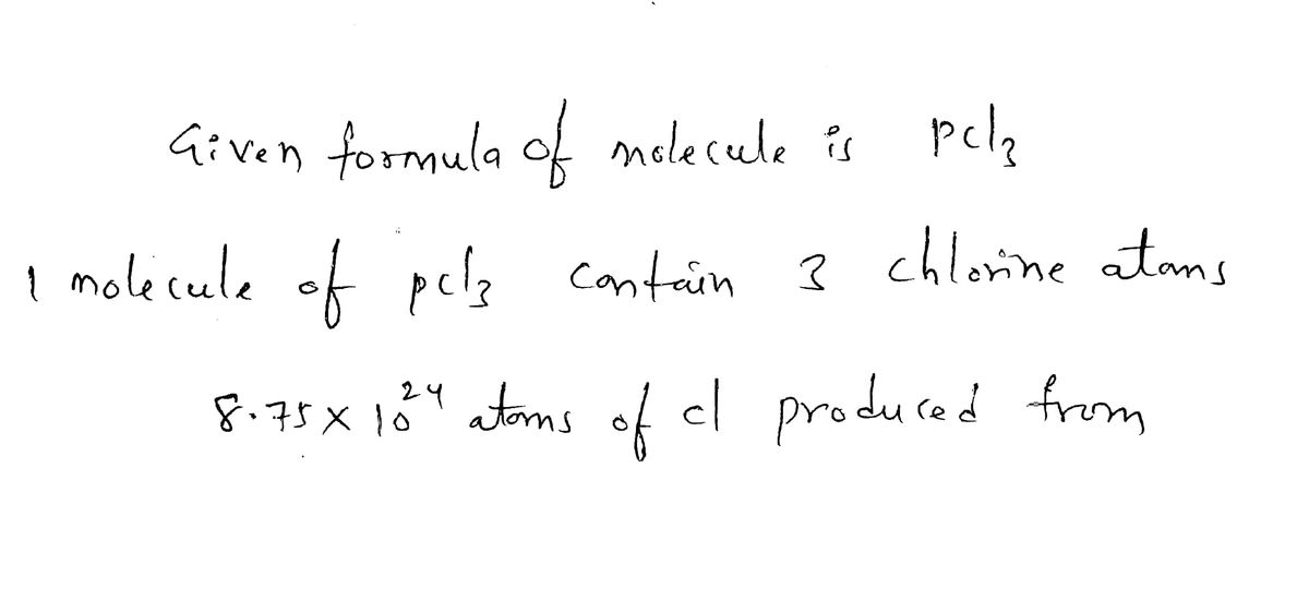 Chemistry homework question answer, step 1, image 1